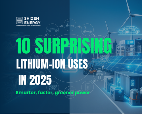 Top 10 Applications of Lithium-Ion Batteries in 2025 From EVs to Energy Storage