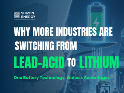 _Why Lithium Batteries Are Replacing Lead-Acid in Electric Vehicles and Industrial Equipments-Ion Battery Packs for Electric Forklifts Benefits Specs & Maintenance