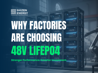 Why Industries Are Switching to 48V LiFePO4 Batteries in 2026