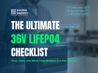 How to Buy the Best 36V LiFePO4 Battery in 2026