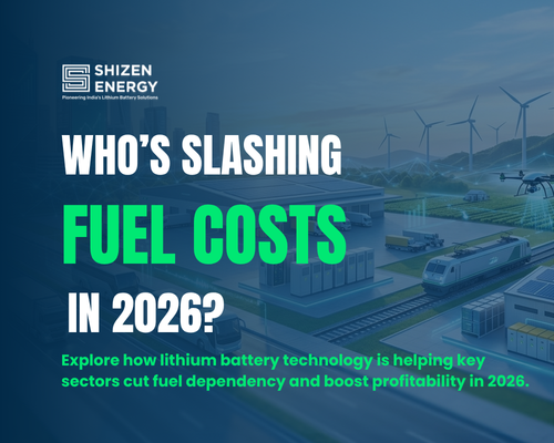 Top 7 Industries Cutting Fuel Costs with Lithium Battery Packs in India