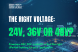 24V vs 36V vs 48V LiFePO4 A Voltage Selection Guide by Application