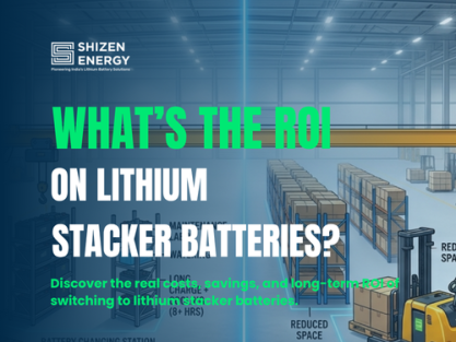 Lithium Stacker Battery Price in India Full Cost & ROI Guide for Warehouses