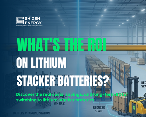Lithium Stacker Battery Price in India Full Cost & ROI Guide for Warehouses